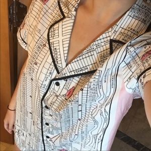 Kate Spade Matching Pajama Set